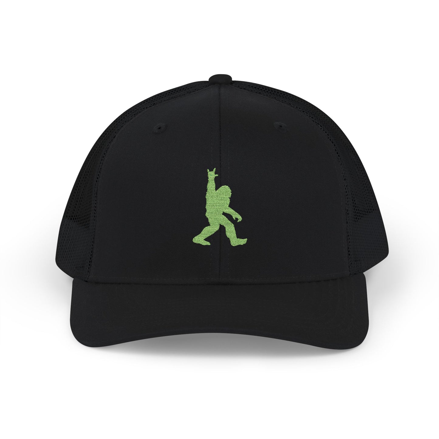 Peace Out Walking Bigfoot Sasquatch Urban Freedom Snapback Trucker Cap