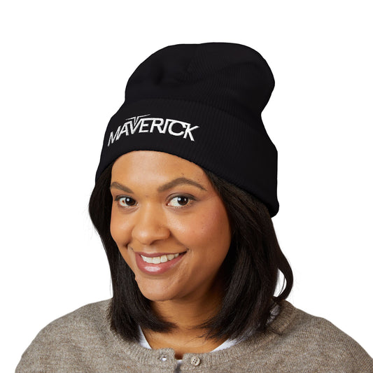 Maverick Truck Classic Embroidered Cuffed Beanie Unisex