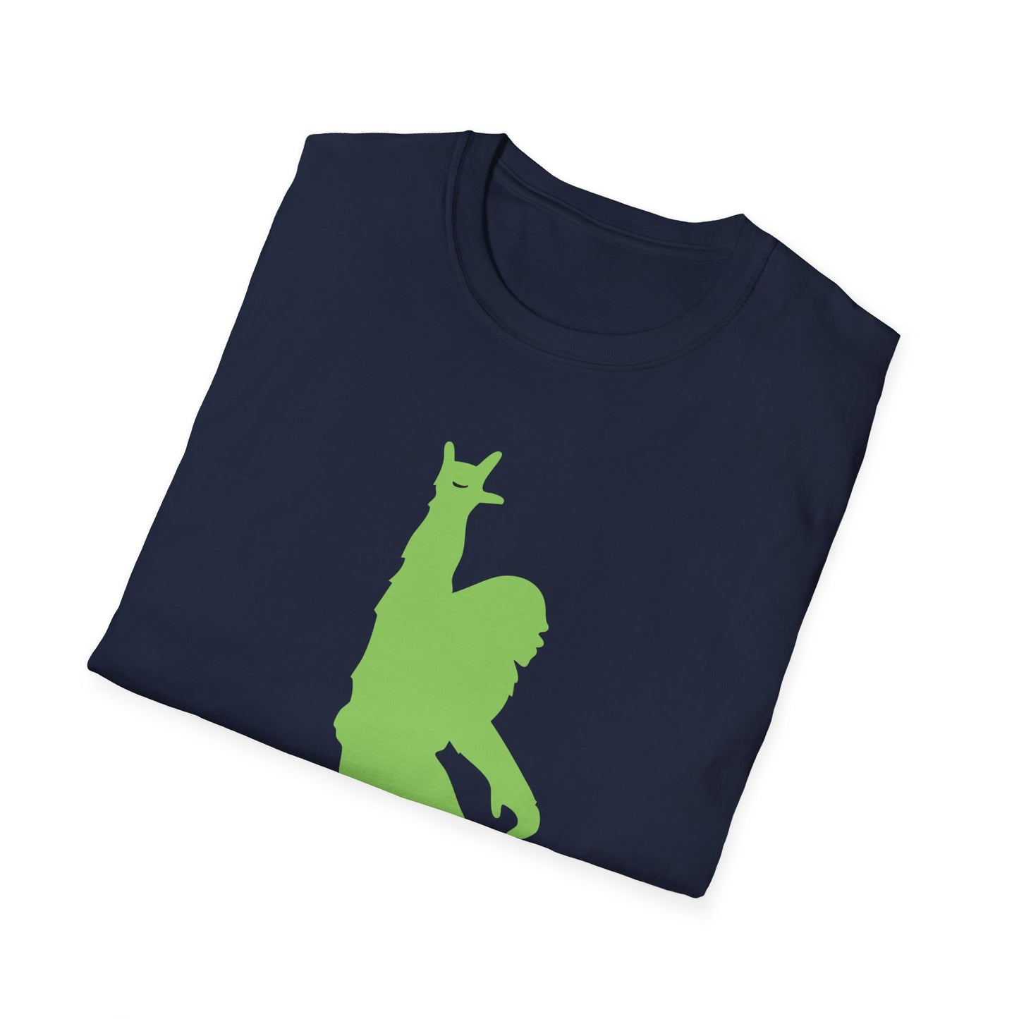 Rockin' Peace Out Sasquatch Bigfoot Unisex Softstyle T-Shirt, Fun Graphic Tee