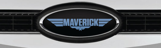 FORD MAVERICK LETTERS OVERLAY EMBLEM LOGO DECALS