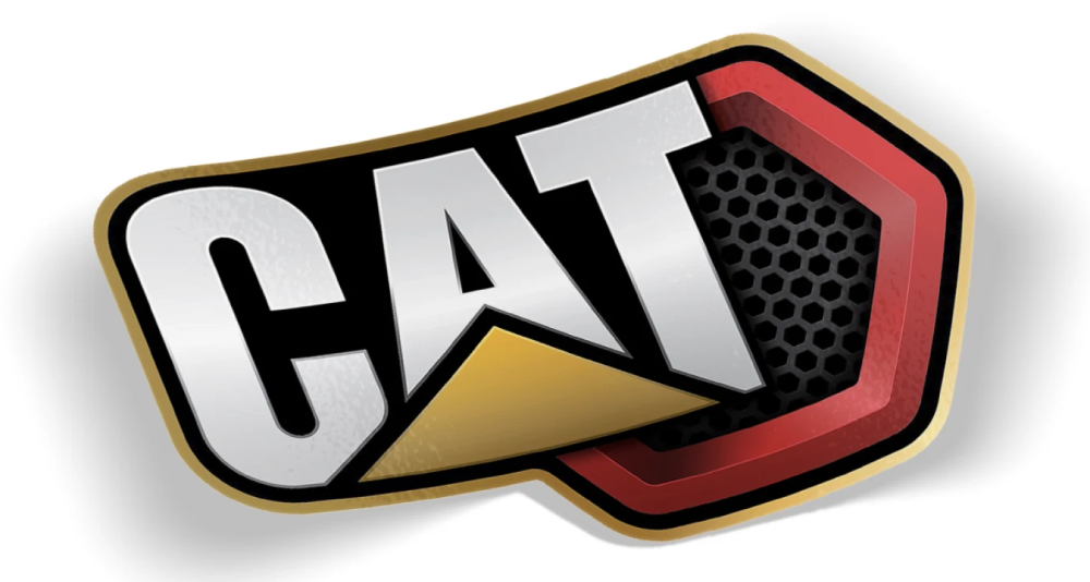 Caterpillar Hex Vinyl Decal Equipment Decal Skid Steer