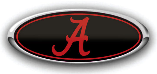 YOUR FAVORITE COLLEGE FORD OVERLAY EMBLEM LOGO VINYL DECALS 3PC KIT