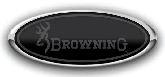 FORD BROWNING OVERLAY EMBLEM LOGO DECALS 3PC KIT