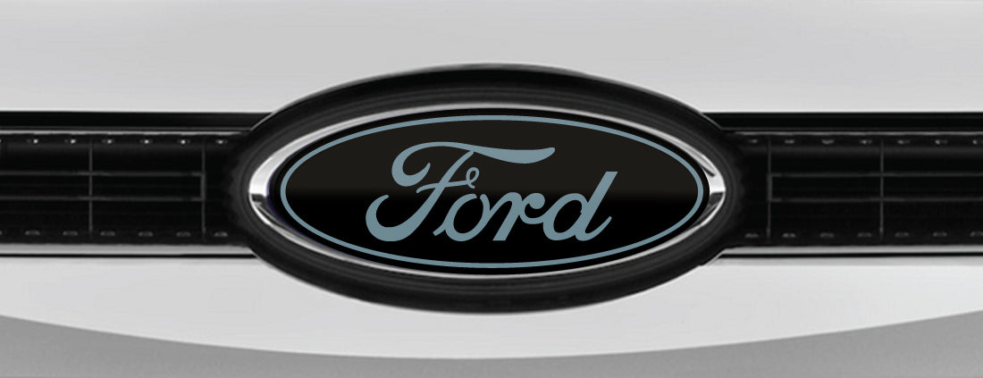 FORD LOGO OVERLAY EMBLEM VINYL DECALS STICKER WRAPS