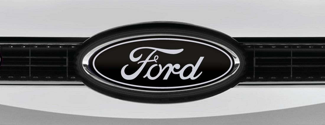 FORD LOGO OVERLAY EMBLEM VINYL DECALS STICKER WRAPS