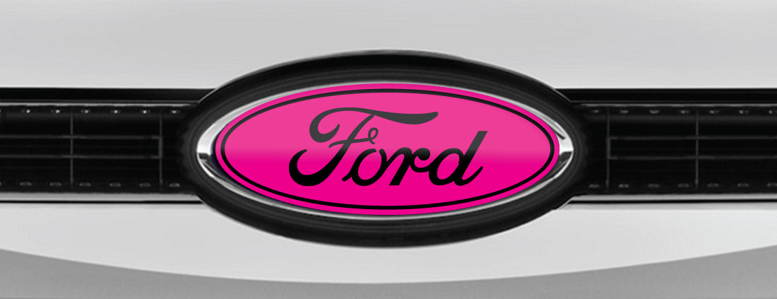 FORD LOGO OVERLAY EMBLEM VINYL DECALS STICKER WRAPS