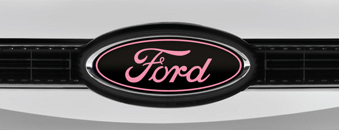 FORD LOGO OVERLAY EMBLEM VINYL DECALS STICKER WRAPS