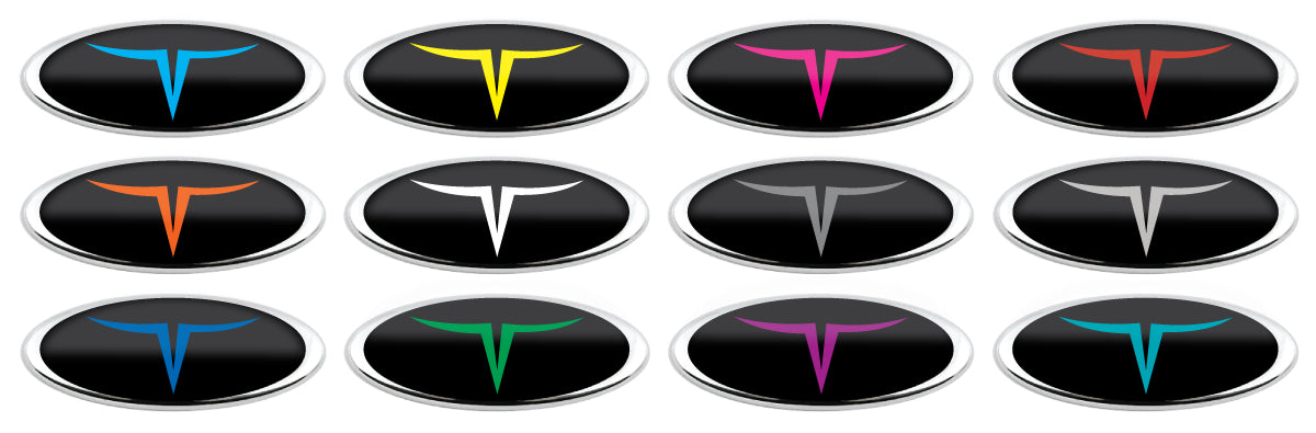 FORD MAVERICK HORN OVERLAY EMBLEM LOGO DECALS