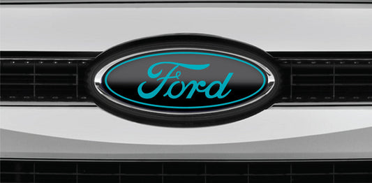 FORD LOGO OVERLAY EMBLEM VINYL DECALS STICKER WRAPS