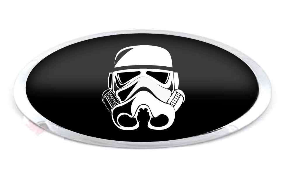 KIA STORM TROOPER LOGO OVERLAY EMBLEM DECALS