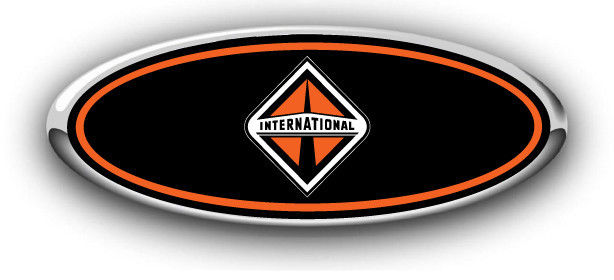 INTERNATIONAL TRUCK HOOD EMBLEM SET INTERNATIONAL LOGO ORNAMENT - Foto 3