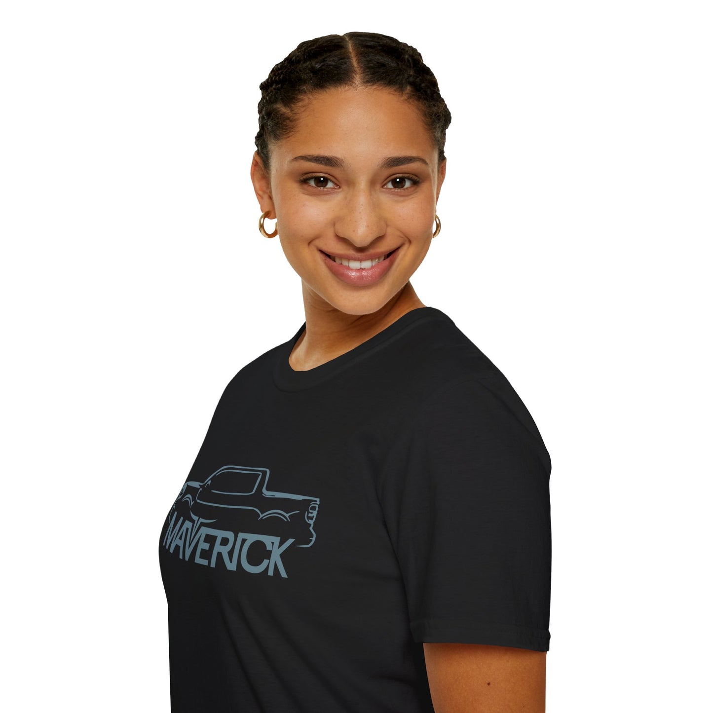 Maverick Unisex Softstyle T-Shirt Area 51 in Color!  Cotton soft feel