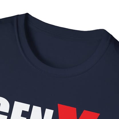 Gen X Nostalgia Unisex Softstyle T-Shirt, Vintage Humor Tee