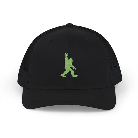 Peace Out Walking Bigfoot Sasquatch Urban Freedom Snapback Trucker Cap