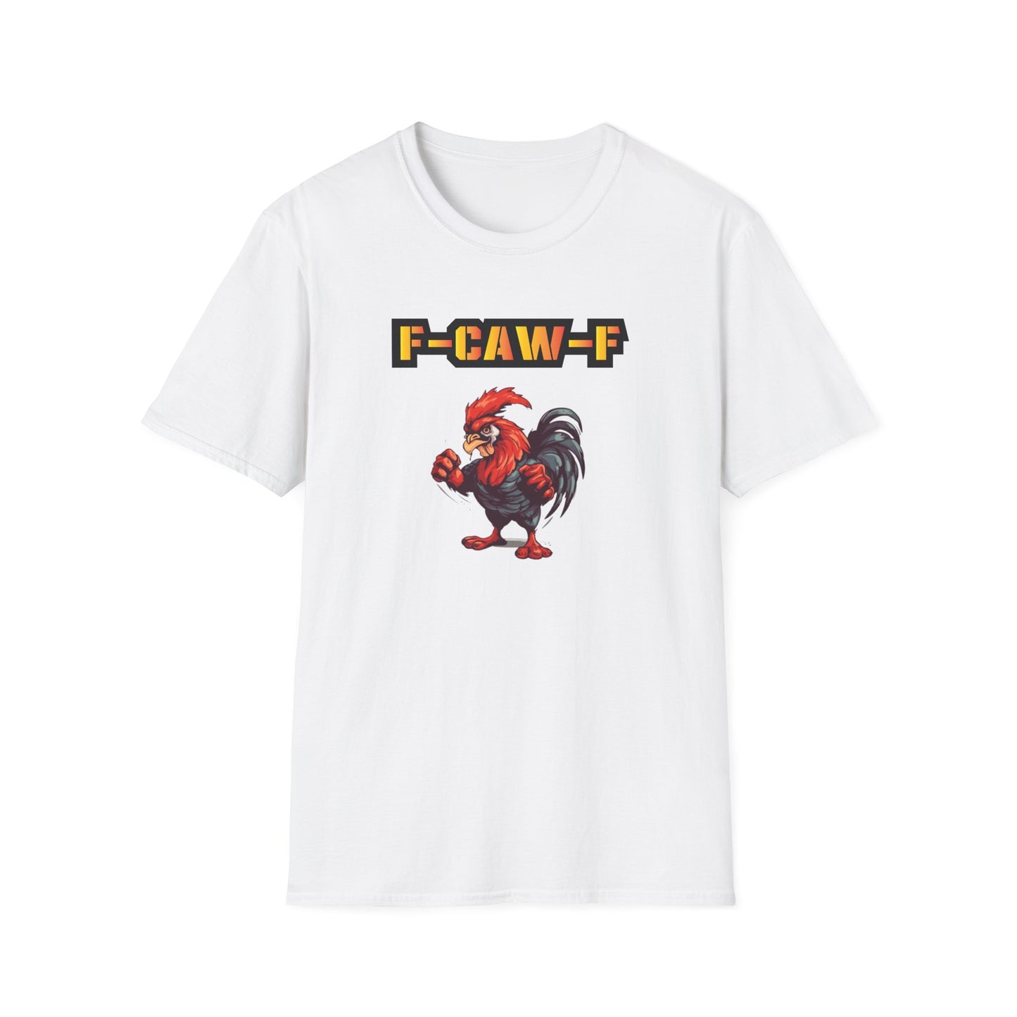 F-CAW-F Rooster Graphic Unisex Shirt 100% Cotton