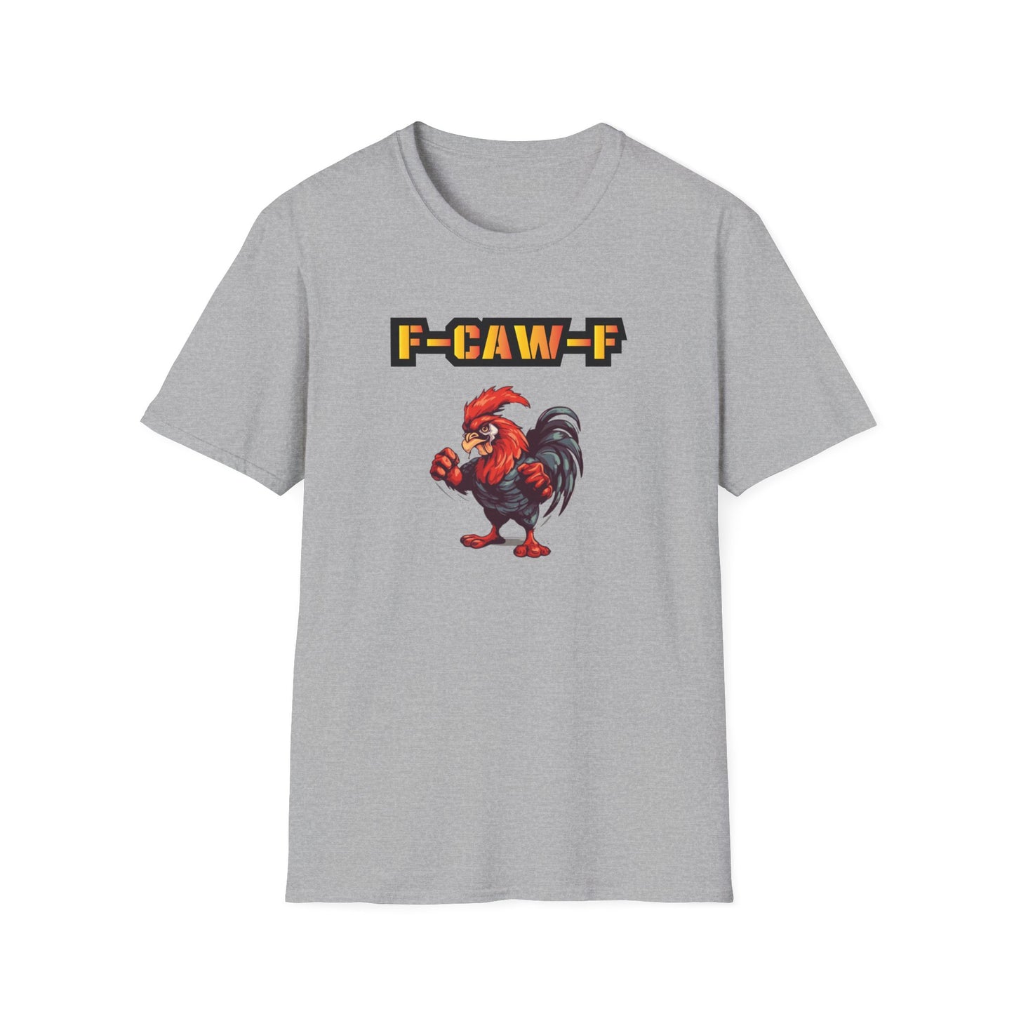 F-CAW-F Rooster Graphic Unisex Shirt 100% Cotton