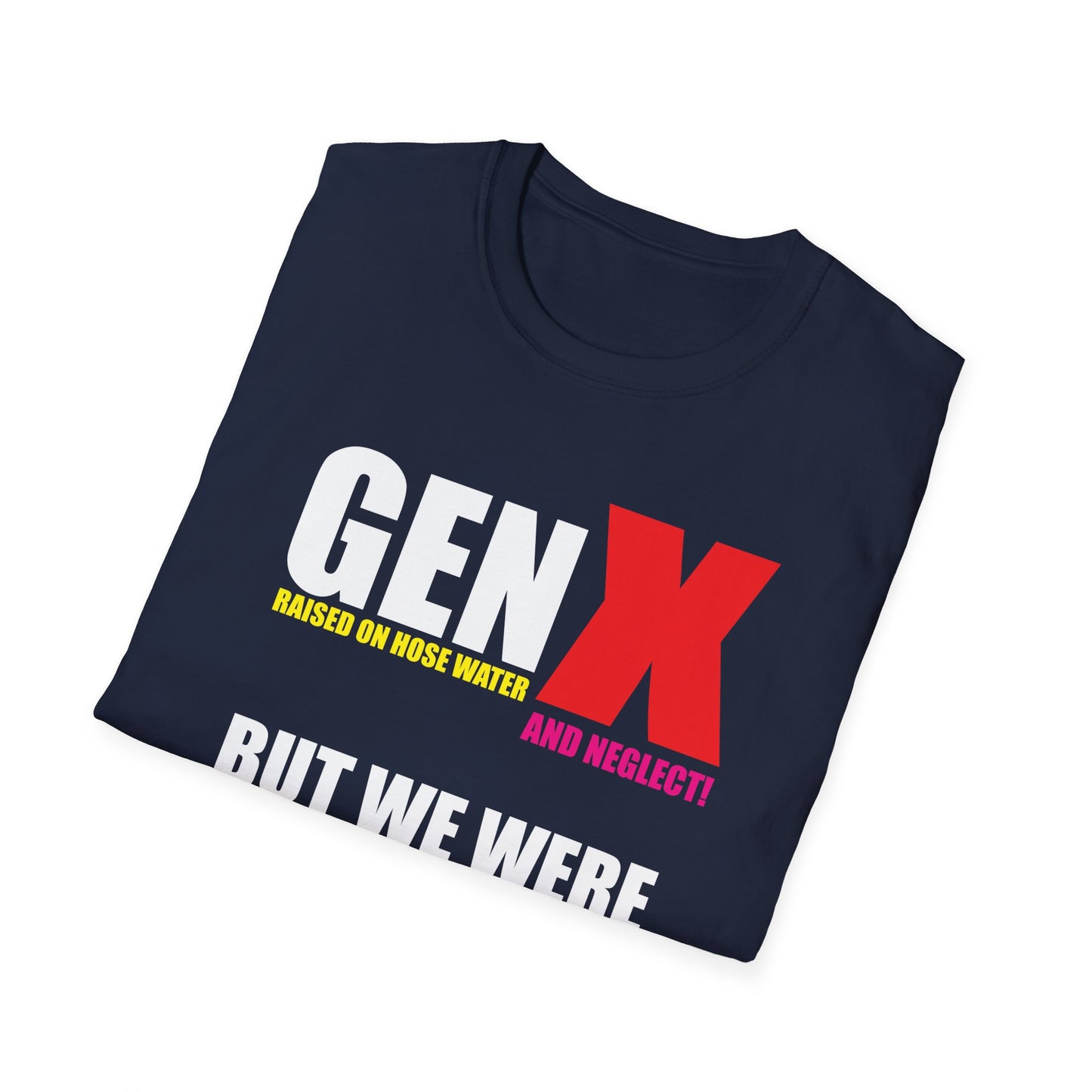 Gen X Nostalgia Unisex Softstyle T-Shirt, Vintage Humor Tee