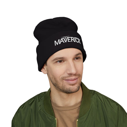 Maverick Truck Classic Embroidered Cuffed Beanie Unisex