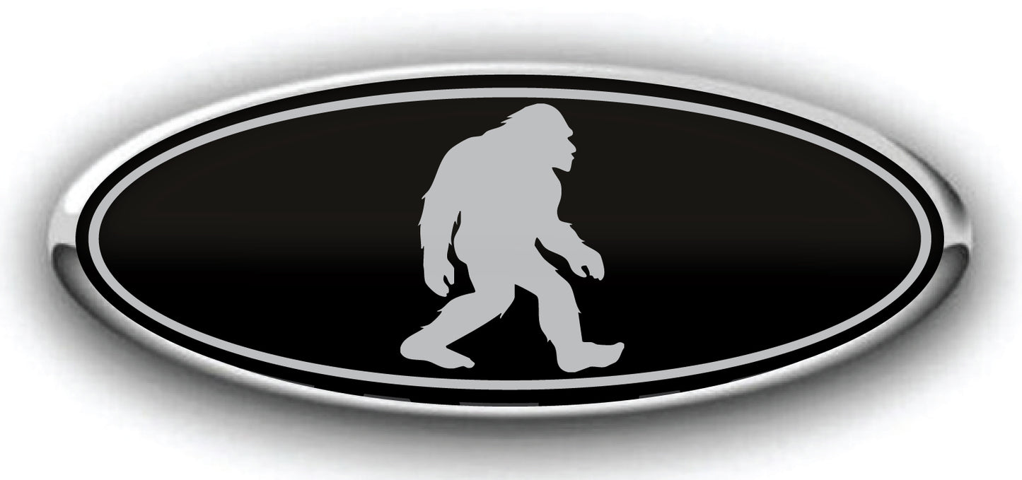 FORD BRONCO SASQUATCH OVERLAY EMBLEM LOGO VINYL REAR DECAL MANY COLORS!