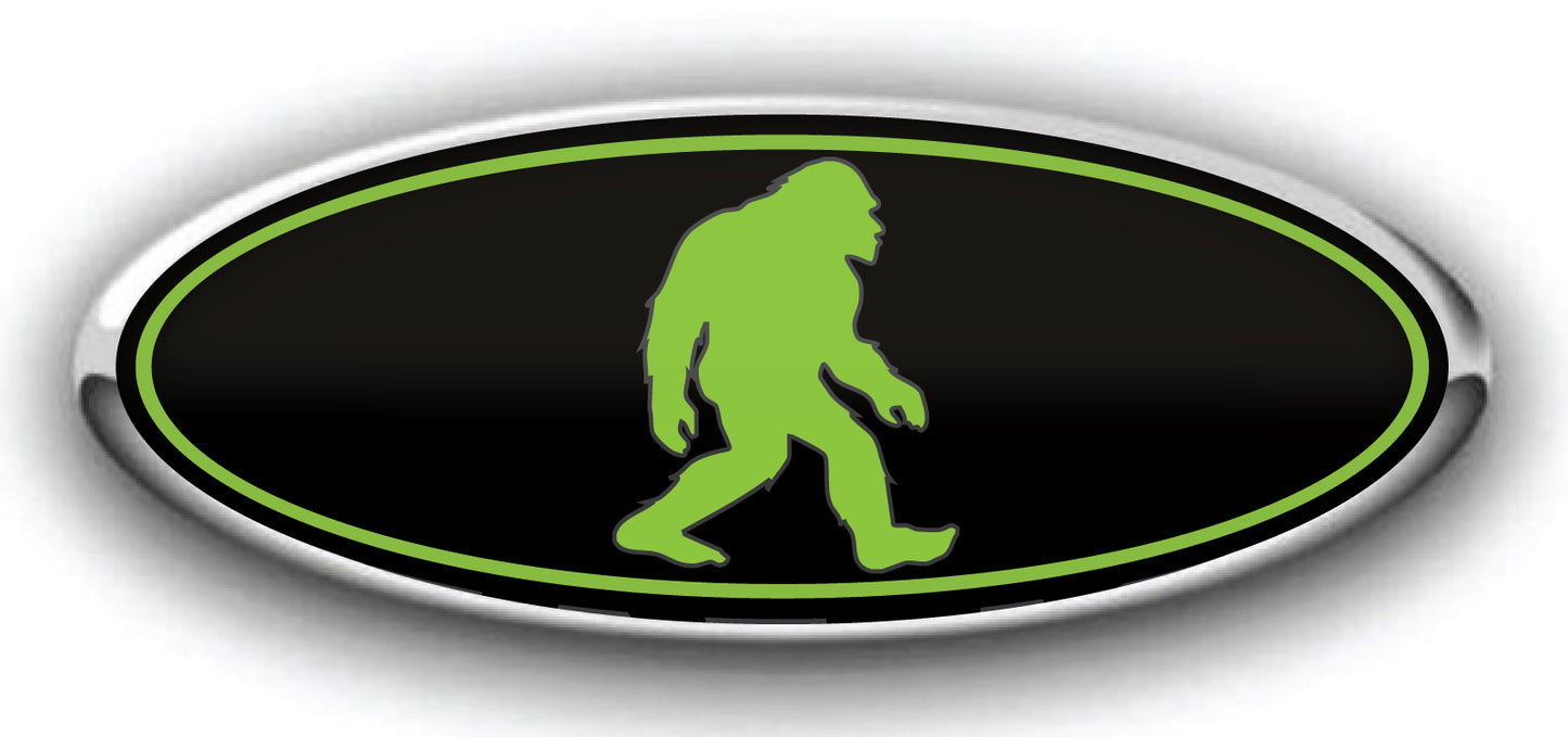 FORD BRONCO SASQUATCH OVERLAY EMBLEM LOGO VINYL REAR DECAL MANY COLORS!