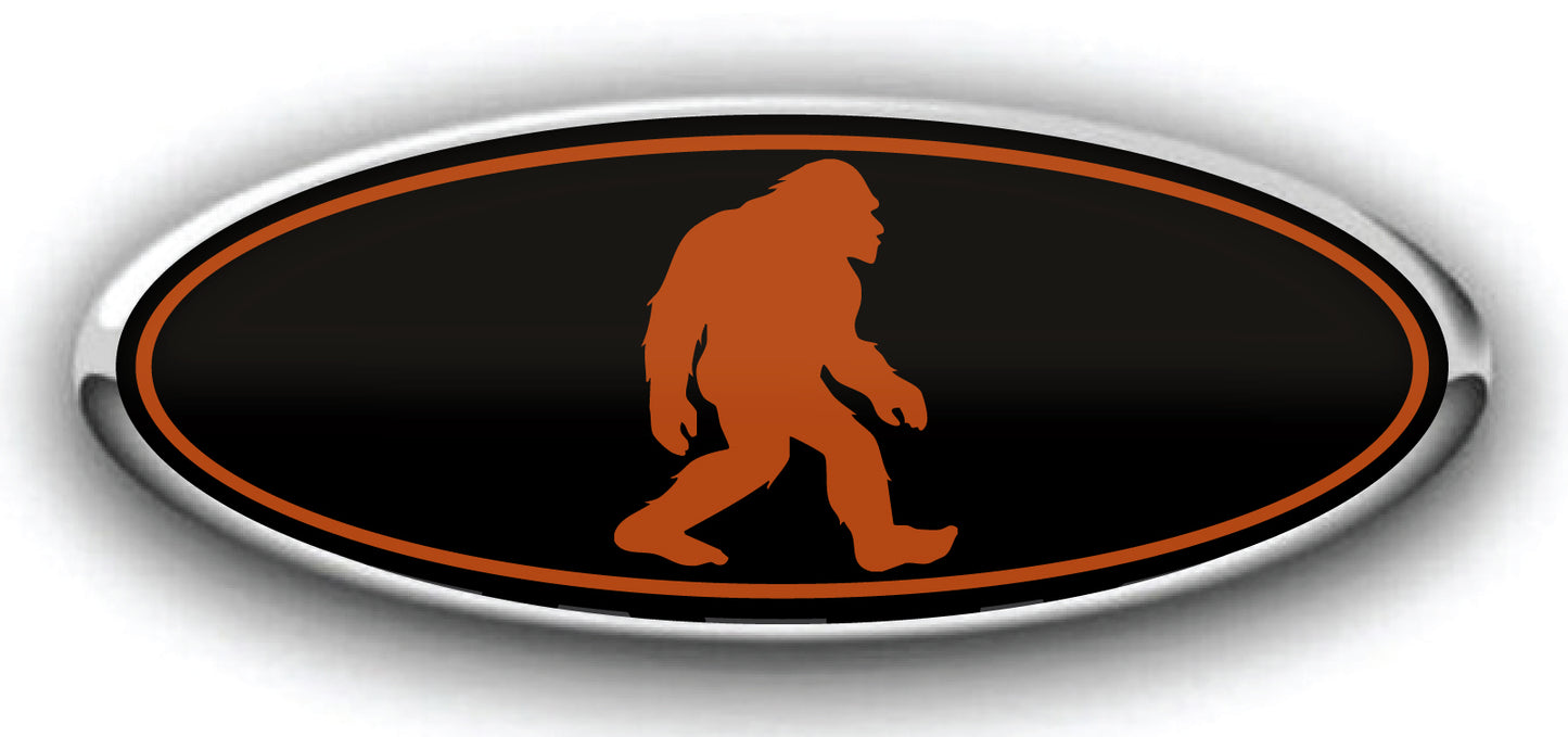 FORD BRONCO SASQUATCH OVERLAY EMBLEM LOGO VINYL REAR DECAL MANY COLORS!
