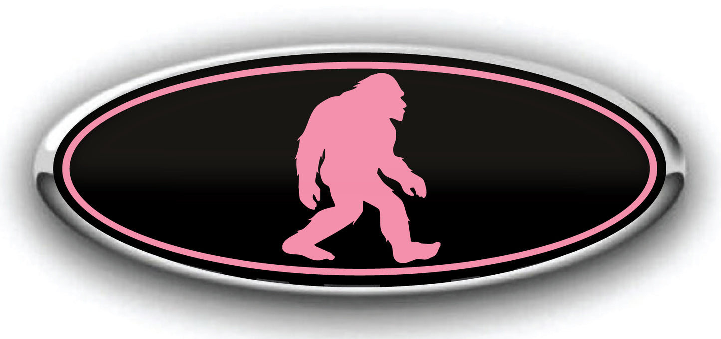 FORD BRONCO SASQUATCH OVERLAY EMBLEM LOGO VINYL REAR DECAL MANY COLORS!