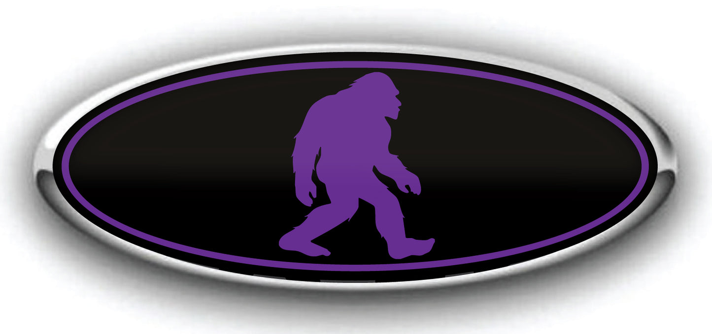 FORD BRONCO SASQUATCH OVERLAY EMBLEM LOGO VINYL REAR DECAL MANY COLORS!