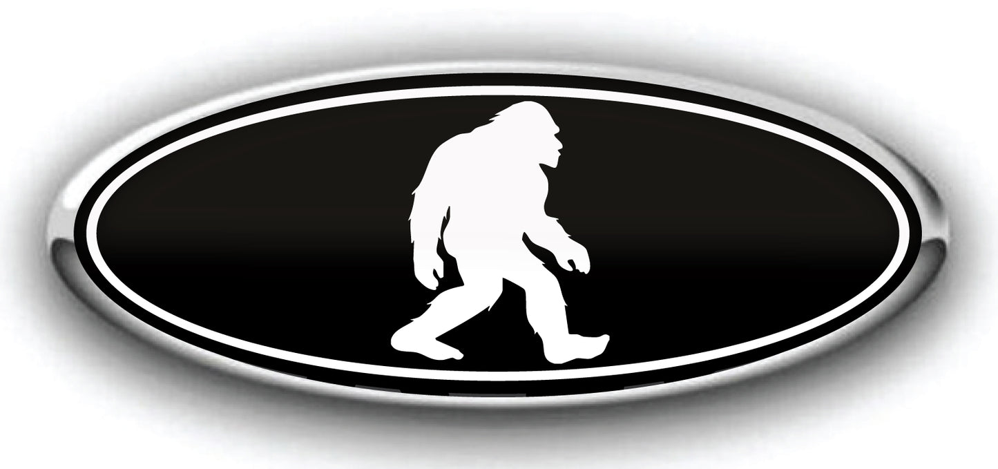 FORD BRONCO SASQUATCH OVERLAY EMBLEM LOGO VINYL REAR DECAL MANY COLORS!