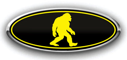FORD BRONCO SASQUATCH OVERLAY EMBLEM LOGO VINYL REAR DECAL MANY COLORS!