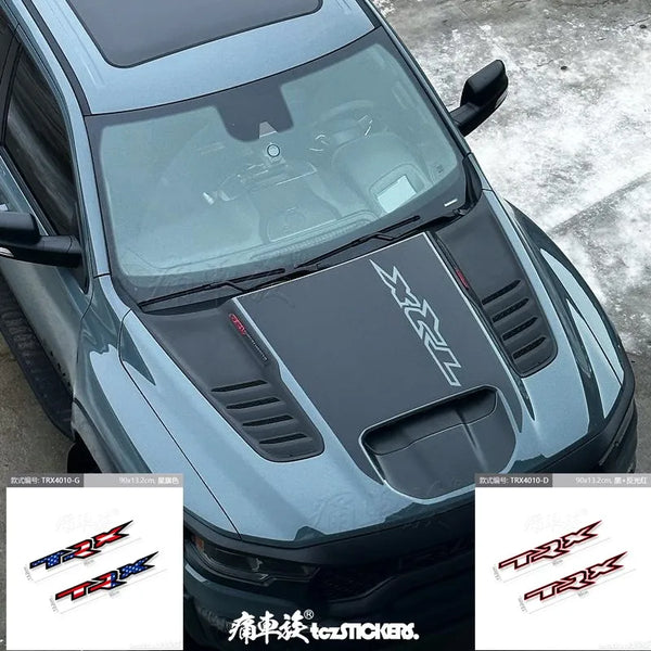 DODGE RAM TRX HOOD HELLCAT GRAPHIC