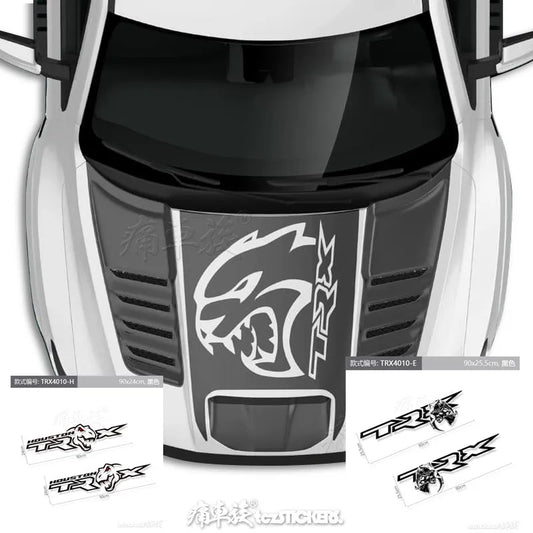 Dodge RAM TRX Hood Hellcat Graphic