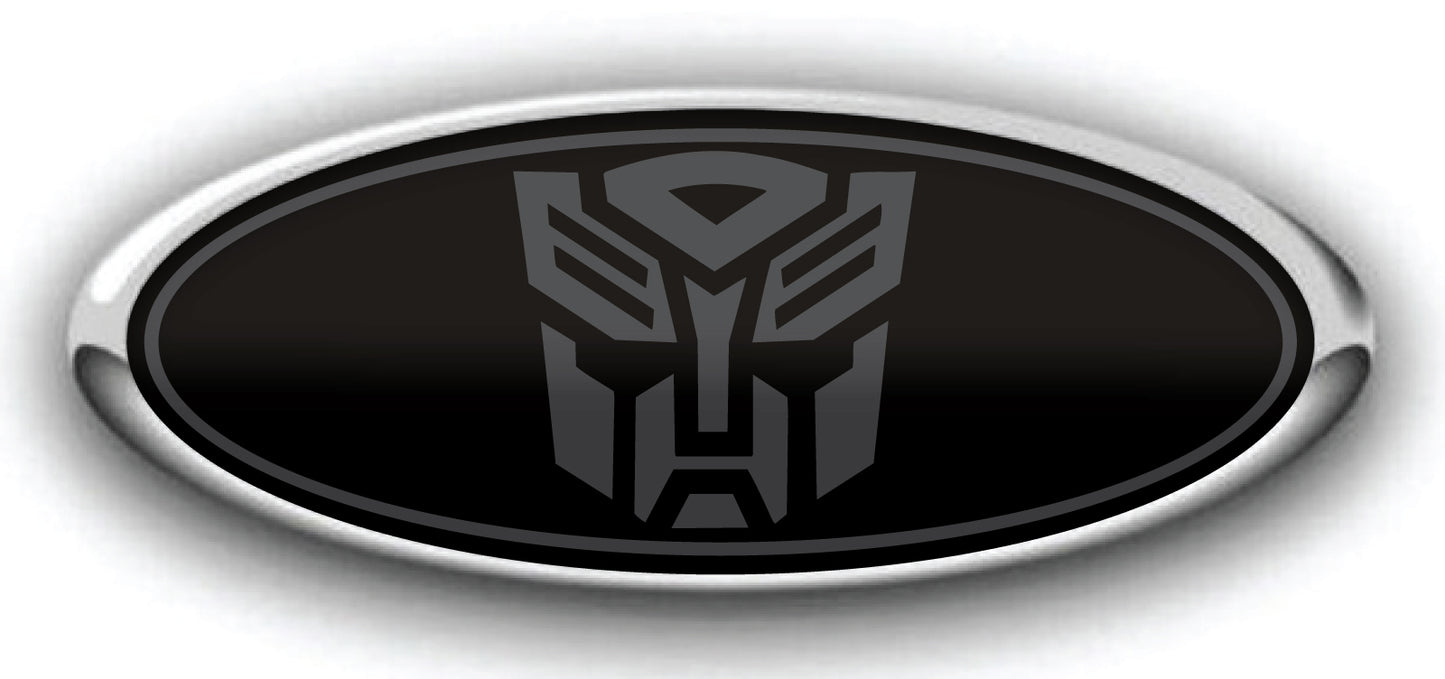 AUTOBOT LOGO FORD OVERLAY EMBLEM LOGO DECALS