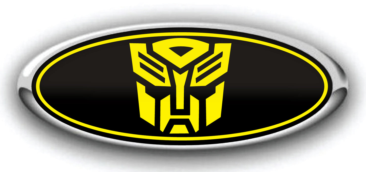 AUTOBOT LOGO FORD OVERLAY EMBLEM LOGO DECALS