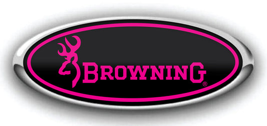 FORD BROWNING OVERLAY EMBLEM LOGO DECALS 3PC KIT