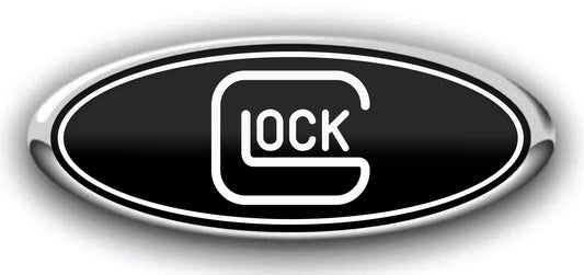 FORD GLOCK OVERLAY EMBLEM DECALS 3PC KIT