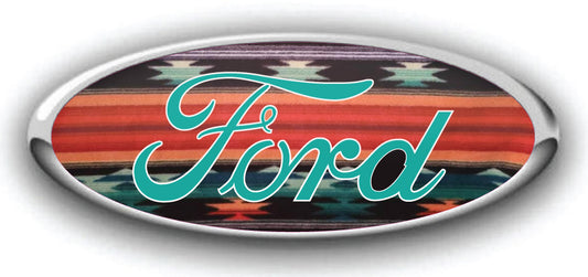 FORD AZTEC F250 F350 OVERLAY EMBLEM LOGO DECALS