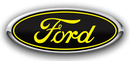 FORD MAVERICK TRUCK OVERLAY WRAP EMBLEM LOGO DECALS 3PC KIT AZURE BLUE