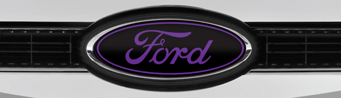FORD LOGO OVERLAY EMBLEM VINYL DECALS STICKER WRAPS