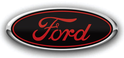 FORD LOGO BRONCO OVERLAY EMBLEM LOGO VINYL REAR DECAL MANY COLORS!