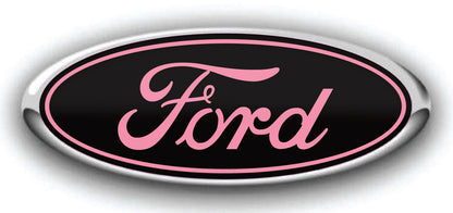 FORD MAVERICK TRUCK OVERLAY WRAP EMBLEM LOGO DECALS 3PC KIT AZURE BLUE