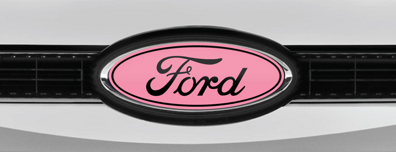 FORD LOGO OVERLAY EMBLEM VINYL DECALS STICKER WRAPS