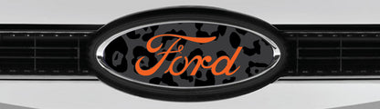 FORD LEOPARD STEALTH PINK OVERLAY EMBLEM LOGO DECALS