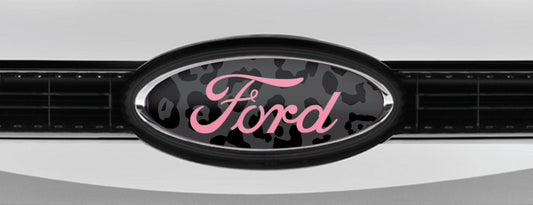 FORD BRONCO LEOPARD STEALTH OVERLAY EMBLEM LOGO REAR DECAL