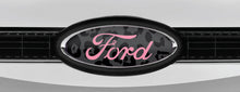 Load image into Gallery viewer, FORD LEOPARD STEALTH PINK OVERLAY EMBLEM LOGO DECAL REAR ONLY
