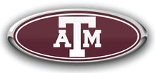 Load image into Gallery viewer, College Teams Ford Emblem Overlay Decals-Fits Ford Trucks, Cars, SUVs 3pc Kit
