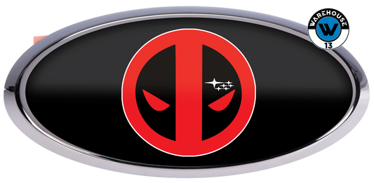 SUBARU OVERLAY EMBLEM DECALS WRAPS DEADPOOL