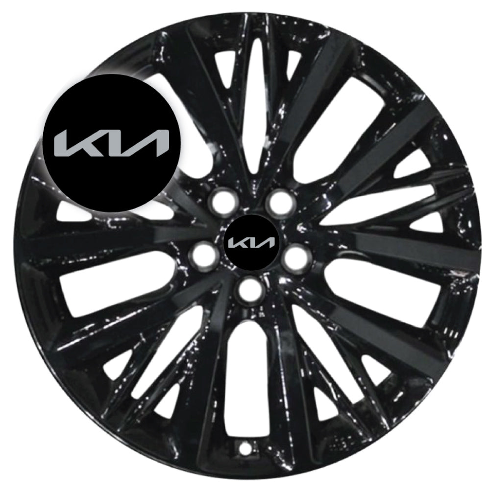 KIA CENTER CAP DECALS