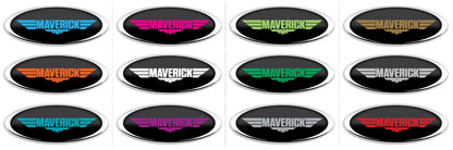 FORD MAVERICK LETTERS OVERLAY EMBLEM LOGO DECALS