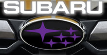 Load image into Gallery viewer, SUBARU OVERLAY EMBLEM DECALS WRAPS MANY COLORS

