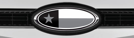 BRONCO TEXAS FLAG FORD OVERLAY EMBLEM LOGO REAR DECAL